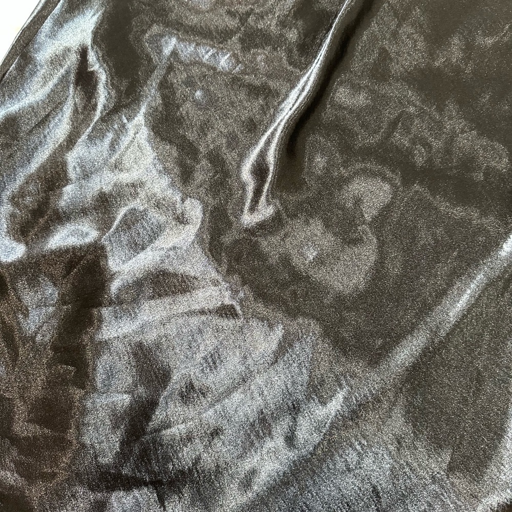 A New Day Black Shine Midi Skirt - Picture 7 of 8